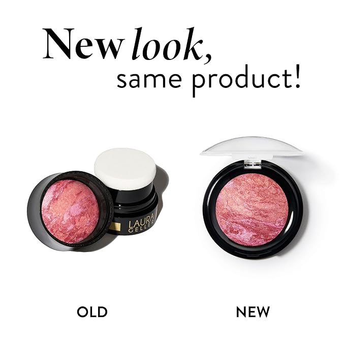 LAURA GELLER NEW YORK Baked Blush-n-Brighten Baked to Go - Tropic Hues - Travel Size Blush-Velvo Beauty