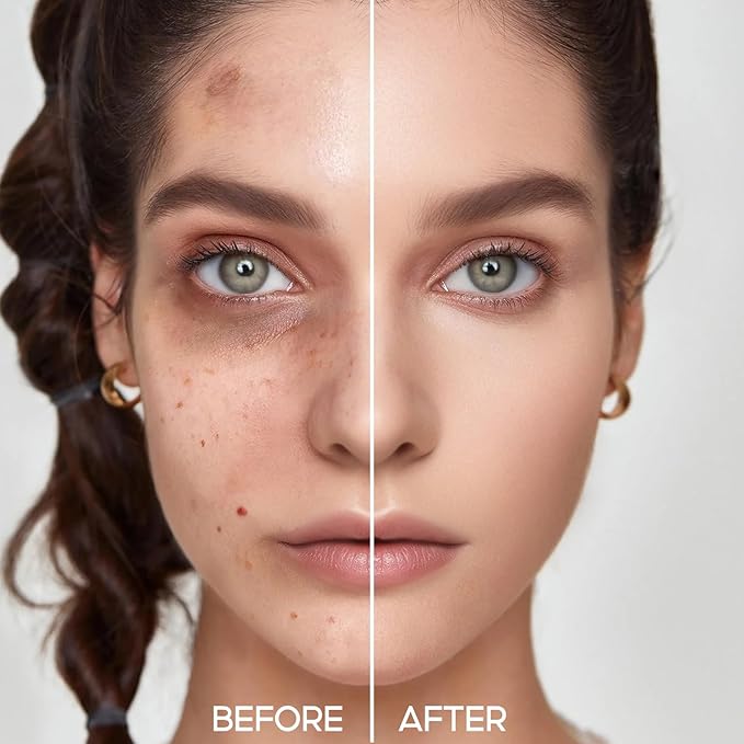 Hydrating Concealer - Full Coverage Matte Finish, 16H Long Lasting Corrects Dark Circles, Redness, Blemishes, 02 Nude-Velvo Beauty