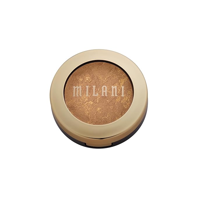 Milani Bronzer Powder - Baked Bronzer Made in Italy, Bronzing Shimmer Highlighter Makeup for Contour -Soleil-Velvo Beauty