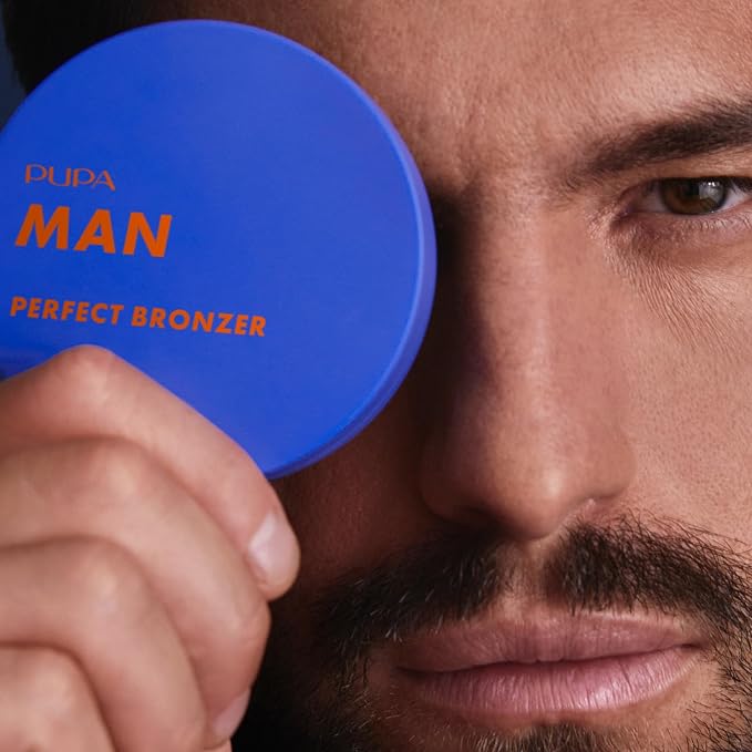 Pupa Milano Perfect Bronzer Perfecting Powder, 001, 0.229 oz - Bronzer Powder - Enriched with Cornstarch and Kaolin - Matte Bronzer - Makeup for Men-Velvo Beauty