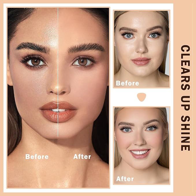 Setting Powder Loose Face Powder Lightweight Soft Smooth Brighten Minimizes Pores Long Lasting Oil Control Loose Powder Makeup For Matte Flawless Finish 00#Prism-Velvo Beauty