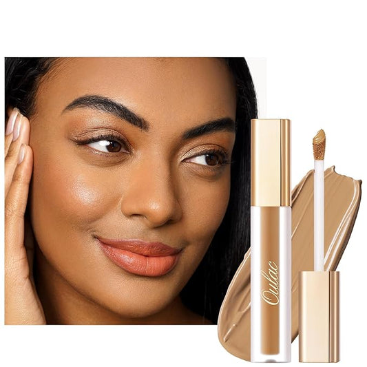 Oulac Concealer Full Coverage, Concealer Stick for Dark Circles, Hydrating Concealer Infused with Hyaluronic Acid, Lightweight, Long Lasting, Vegan Concealer 3.8ml, Shade: C7 Olive-Velvo Beauty