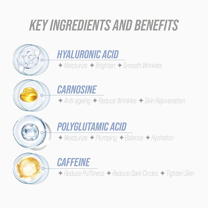 Under Eye Patches 30 Pairs,Caffeine eye patches Brightening Eye Mask Eye Gel Pads Reduce Dark Circles Puffiness Eye Bags Treatment Wrinkles Collagen Dry Eye Hydrating Skincare-Velvo Beauty