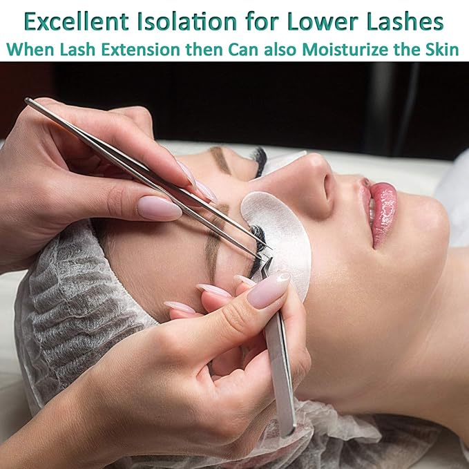 50 Pairs Under Eye Pads, Eyelash Extension Gel Patches, Lint Free DIY False Lash Extension Beauty Makeup Hydrogel Gel Eye Patches-Velvo Beauty