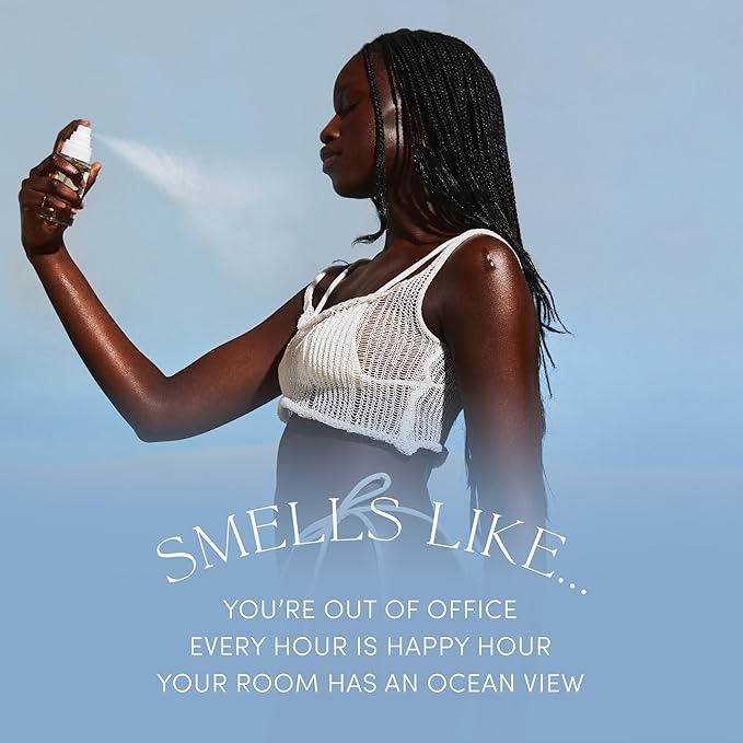 OUAI St. Barts Bundle - Includes Hair & Body Mist (3.3 Oz) for Head-to-Toe Fragrance and Hydrating Body Cream (7.5 Oz) for Smooth, Supple Skin that Smells Amazing - 2 Piece Bundle-Velvo Beauty