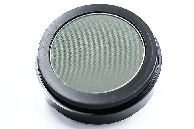 Khaki Grey Dark Green Sage Thyme Forest Fern Matte Opaque Pressed Powder Single Vegan Eyeshadow; Talc, Paraben & Cruelty Free-Velvo Beauty