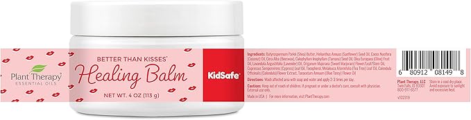 Plant Therapy KidSafe Better Than Kisses Healing Balm 4 oz Pure, & Natural Healing Balms-Velvo Beauty