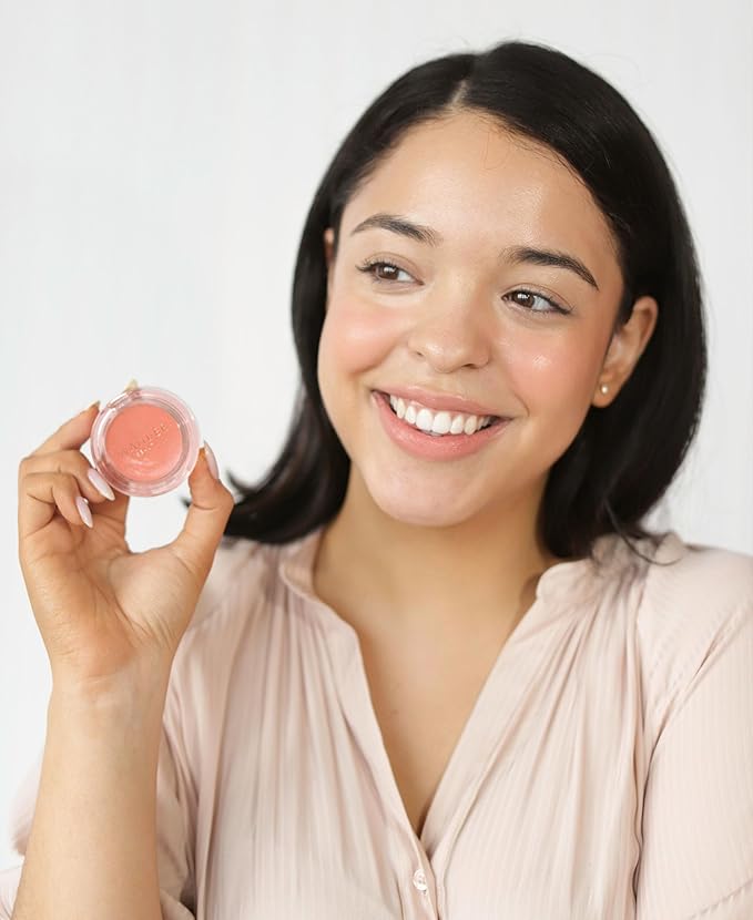 Wander Beauty Double Date Lip & Cheek - Suite Talker/Swipe - 4-in-1 Cream Blush & Lip Tint - Blush, Lip Moisturizer, Lip Balm & Eye Gloss- Multitasking Eye, Cheek & Lip Makeup With Green Tea - 0.07 oz-Velvo Beauty