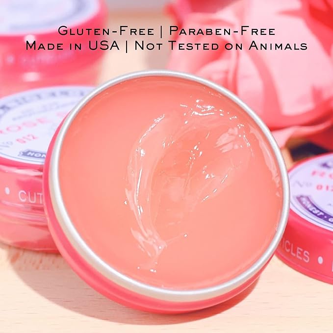 C.O. Bigelow All Purpose Salve Lip Balm Tins, Rose Salve Pack of 3 for Chapped Lips & Dry Skin - Moisturizing Lip, Cuticle 0.8 oz each-Velvo Beauty