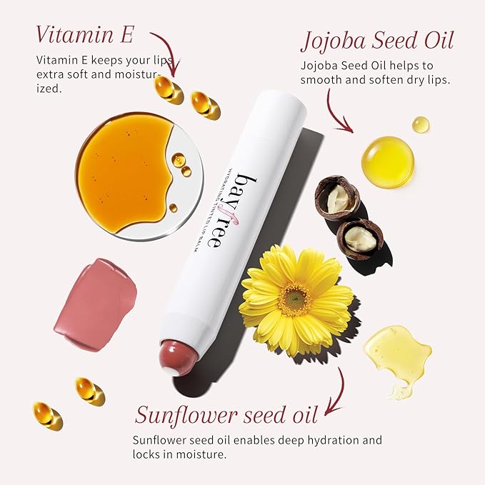 Tinted Lip Balm Plumper Set, Glossy, Pump Lips, Lightweight, Moisturize & Tint with Jojoba Seed Oil, Vegan Lip Balm Lip Care Present-Velvo Beauty