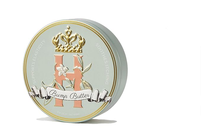 Bump Butter: 100% Natural Whipped Cocoa Butter Formula for Growing Baby Bumps - Soothing & Nourishing with Neroli & Frankincense - 3.4 Fl Oz/100 ML-Velvo Beauty