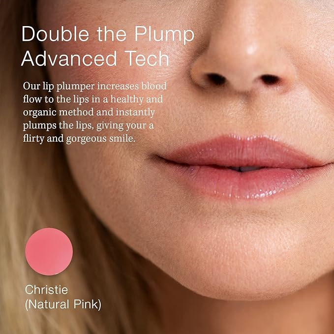 SBLA Beauty - Double The Plump - Lip Plump & Sculpt 11 Fl Oz / 325ml - Lip Plumper - Fuller & Firmer Lips, With Hyaluronic Acids & Peptides - Instantly Plumps, Enhances Hydrates, Reduces Fine Lines-Velvo Beauty