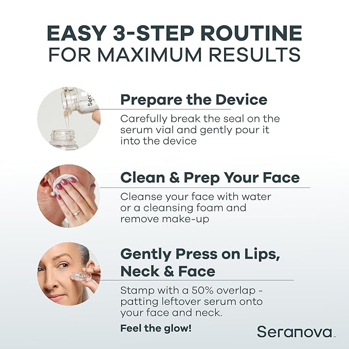 Seranova Micro Infusion for Skin Care, Facial Moisturizing Essence, Serum Smooth Skin Facial Serum for All Skin Types, 1-Month Supply-Velvo Beauty