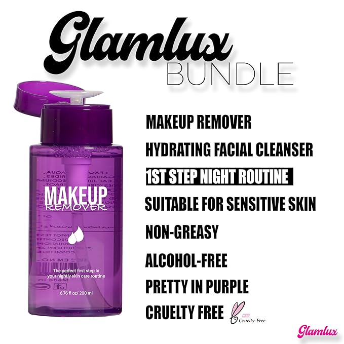 Beauty Bundle All In One Makeup Kit For Women, Teens, Girls, Full Size Makeup Essentials Makeup Remover, Make It Last Setting Spray, Brow Wax Lamination Pencil, Plumping Lipglosses-Velvo Beauty