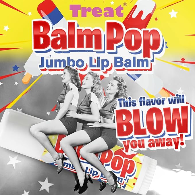 TREAT© Jumbo Cruelty Free .50 OZ (BALM POP LIP BALM)-Velvo Beauty