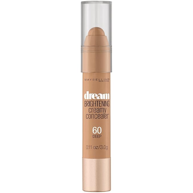 Maybelline New York Dream Brightening Creamy Concealer, Deep, 0.11 oz.-Velvo Beauty