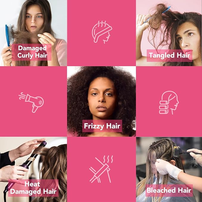 Keratin & Collagen Repair Hair Mask for Damaged Hair | Deep Conditioner Revives Dry, Frizzy, Bleached & Color-Treated Hair | With Argan Oil & Biotin | Treatment for Split Ends | 500ml-Velvo Beauty