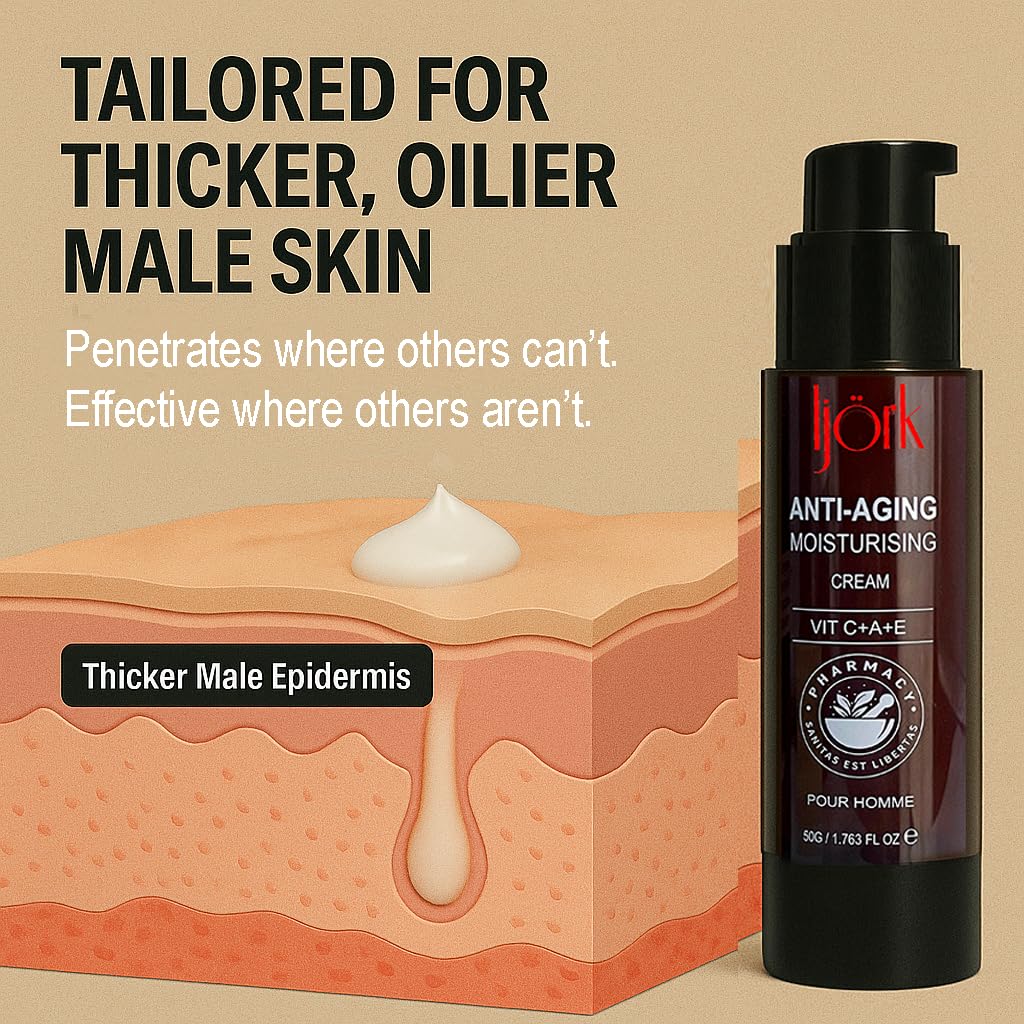 Men’s Anti-Aging Cream for Face and Neck | Male Anti Wrinkles Cream for Face and Neck-Velvo Beauty