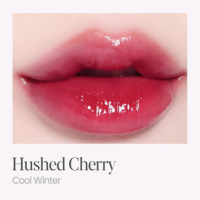 Espoir Couture Lip Tint Glaze #4 Hushed Cherry 0.14oz | Volumizing Lip Stain with Syrupy Shine | Long-Lasting & Vibrant Color for Radiant Lip Look | Moisturizing & Glossy Lip Tint | Korean Lip Makeup-Velvo Beauty