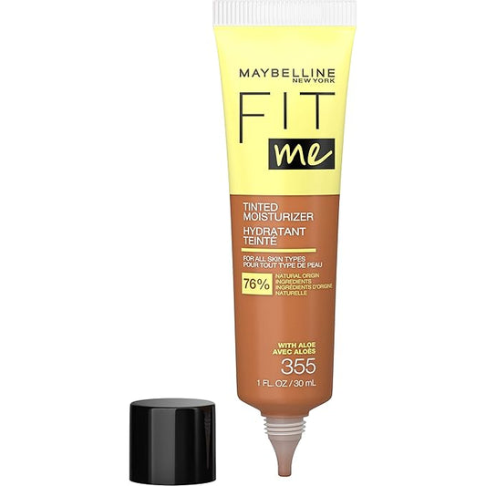 Maybelline New York Maybelline Fit Me Tinted Moisturizer, 355, 1 Fl. Ounce ., 355, 1 fluid_ounces (Pack of 2)-Velvo Beauty