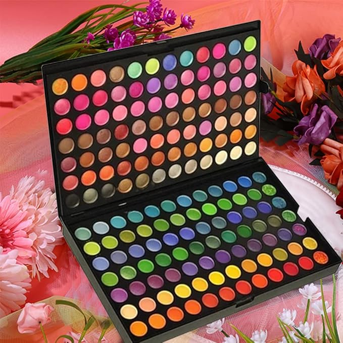 VERONNI 252 Colors Eyeshadow Palette Makeup set 3 Layers High Pigmented Matte Shimmer Eyeshadow Pallet Professional Full Eye Makeup Kit EyeShadow Box Ultimate Cosmetics Set-Velvo Beauty