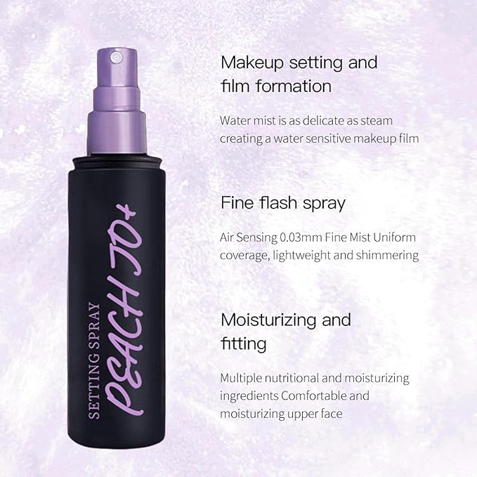 Matte Setting Spray, Makeup Setting Spray for Face, 16 Hour Long Lasting Waterproof Setting Spray, Oil Control, Lightweight, Hydrating Setting Spray with Ultra Fine Setting Mist-Velvo Beauty