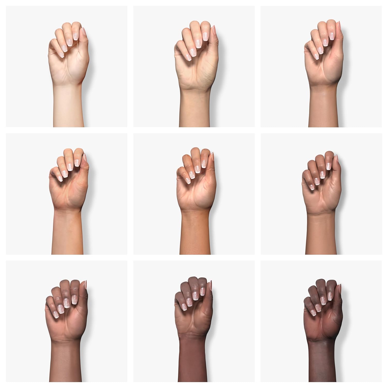 Double Rhythm 15ML No Wipe Gel Top Coat Base Coat Iridescent Glitter Shimmer 2 in 1 Nail Polish Soak Off Manicure DIY Home Salon (Silver Top Coat)-Velvo Beauty