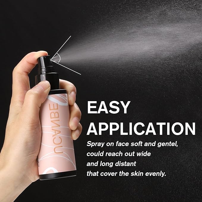 UCANBE Ultra Matte Makeup Setting Spray for Oily Skin, Long Lasting Finishing Spray for Face Make Up, Weightless Mattifying Setting Mist, 3.38 Fl.oz-Velvo Beauty