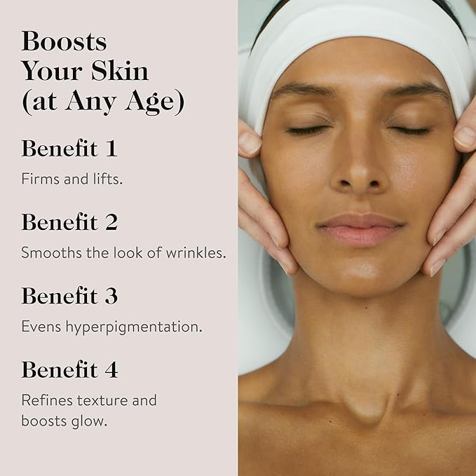 goop Beauty Peptide Serum |Reduces Fine Lines, Wrinkles, & Dark Spots | Peptides, Ceramides, & Niacinamide | Anti Aging Treatment to Improve Firmness & Elasticity | 1 fl oz-Velvo Beauty
