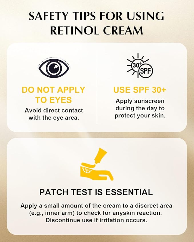 Neck Firming Cream with 3% Retinol - Hyaluronic Acid, Anti-Wrinkle Treatment, Skin Tightening Cream for Face, Neck, Chest & Décolleté-Velvo Beauty