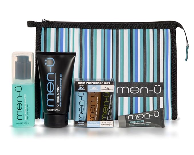 Men-U Travel Kit for Mens Grooming-Velvo Beauty