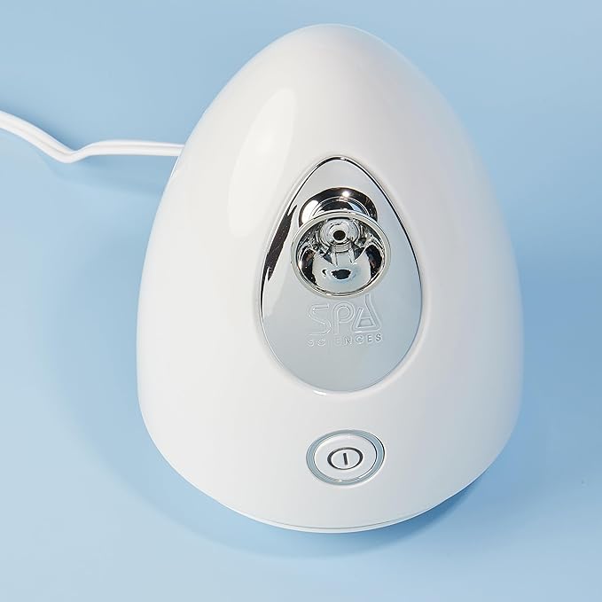 Spa Sciences - CIRRA - Nano Ionic Facial Steamer with UVC Sanitizing Protection, Aromatherapy Function, Detox Pores, and Boost Circulation - Includes an Essential Oil Basket-Velvo Beauty