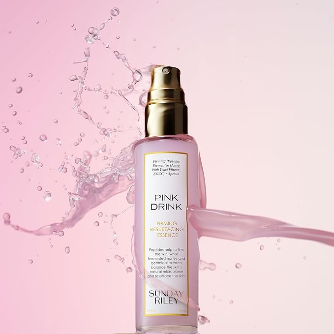 Sunday Riley Pink Drink Skin Firming Resurfacing Essence Face Mist-Velvo Beauty