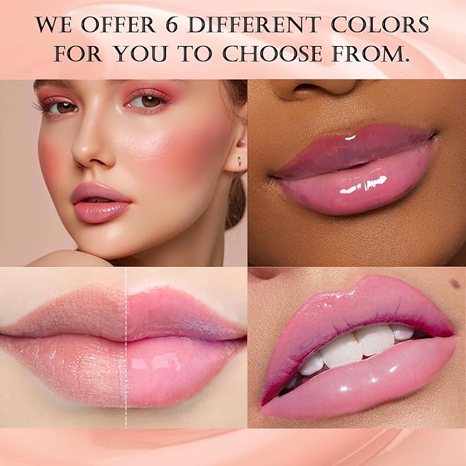 DAGEDA Tinted Lip Balm, Moisturizing Magic Color Changing Lipstick, Soothing Hydrating Lip Balm Tinted, Glossy Lip Plump Gloss Butter Balm, Lightweight, Non-Greasy, 05-Velvo Beauty