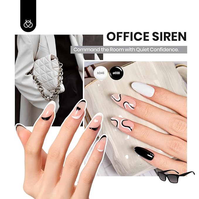 Beetles Gel Nail Polish Set, 60 Colors Fall Uv Gel Polish Kit Jelly Brown Glitter Nude Pink White Red Blue Green Color Nail Polish Base &Glossy Matte Top Coat Gift for Her Women-Velvo Beauty