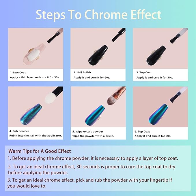 Allstarry White Chrome Nail Powder, 4 PCS Color-Shift Chameleon Chrome Effect Powder Neon Aurora Glitter Dust Iridescent Pearlescent Pearl Pigment for Nail Art Decoration, Gel Polish, Resin Craft-Velvo Beauty