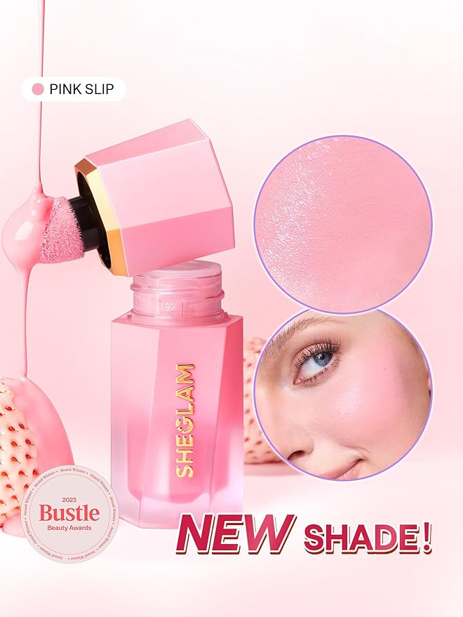 SHEGLAM Color Bloom Liquid Blush-Pink Slip-Velvo Beauty