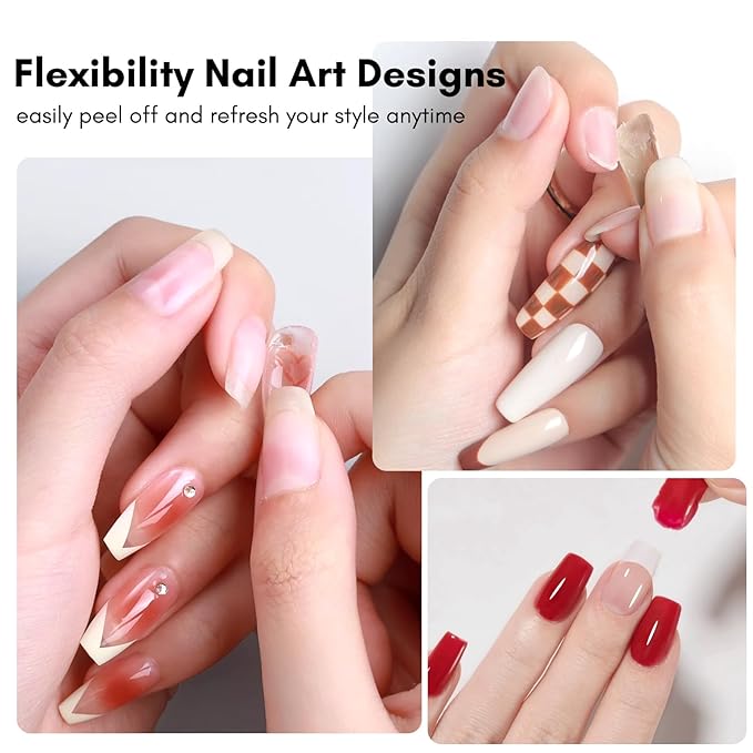 Makartt Peel Off Gel Base Coat: 15ML UV Peelable Base for Gel Nail Polish, Press-On, Nail Tips – Easy Removal, No Soak-Off, UV LED Lamp Required, for Beginners Thin Nails-Velvo Beauty