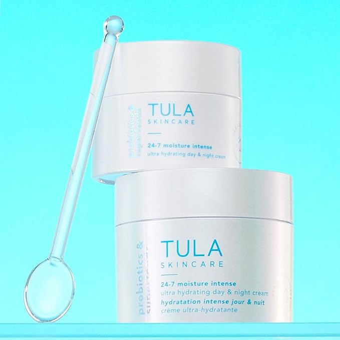 TULA Skin Care 24-7 Supersize Moisture Intense Ultra Hydrating Day & Night Cream - Ultra Nourishing Moisturizer for Face, Soothe Skin, Maintain Skin Balance & Improve Skin Smoothness, 3.31 oz.-Velvo Beauty