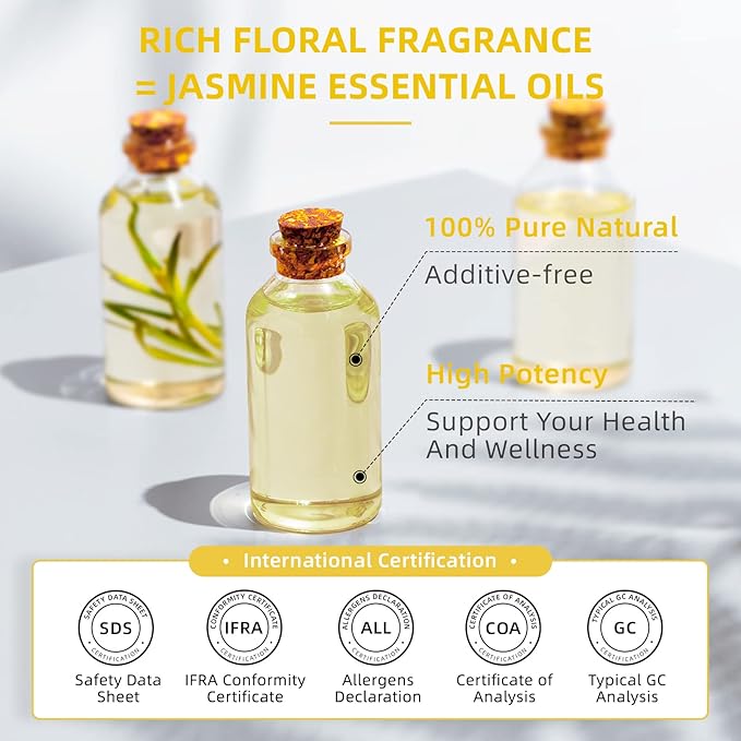 HIQILI 32 Fl Oz Jasmine Essential Oil - 1000ML-Velvo Beauty