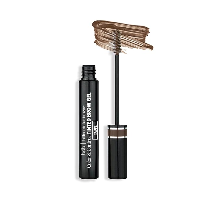 bdb Color & Control Tinted Eyebrow Gel - Effortless Brows, Waterproof Formula, Taupe-Velvo Beauty