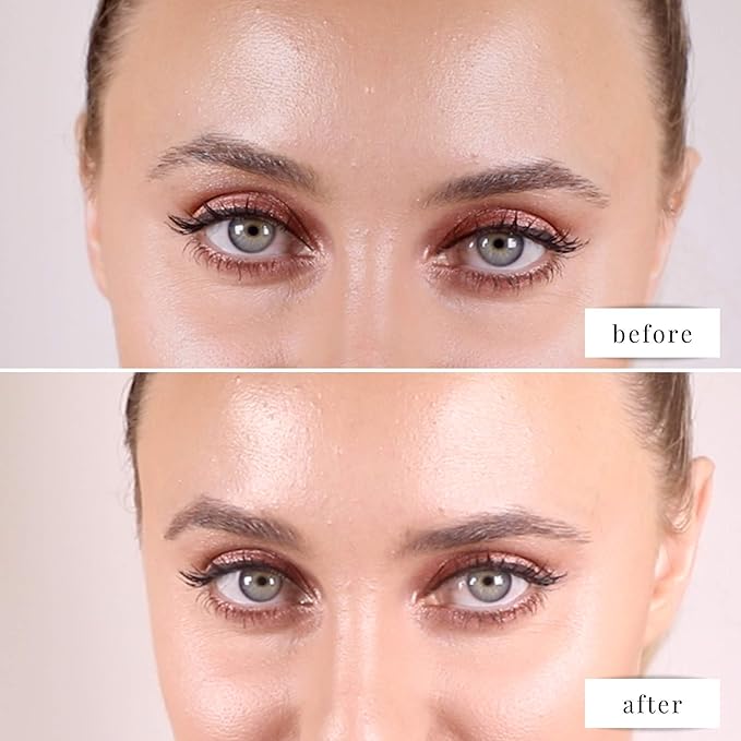 Elizabeth Mott Queen of the Fill Tinted Eyebrow Gel – Brow Filler, Volumizer & Setter – Defines, Shapes & Covers Gray Hairs – Water-Resistant, Long-Lasting – Cruelty-Free – Light Medium Brown 4g-Velvo Beauty