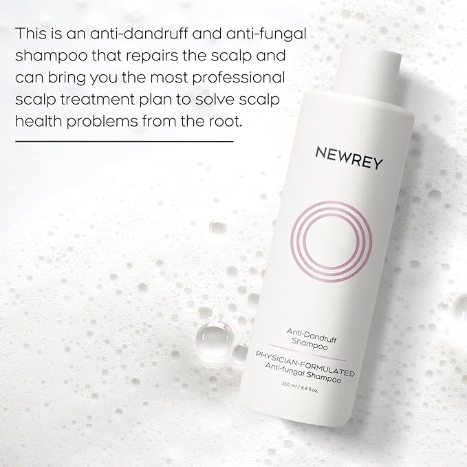 24HR Fast Itch Relief Anti-Fungal Shampoo for Psoriasis, Seborrheic Dermatitis & Folliculitis, Relieves Itchy, Dry Scalp, Sulfate & Paraben Free Anti-Dandruff Shampoo for Men and Women, 8.4 fl oz-Velvo Beauty