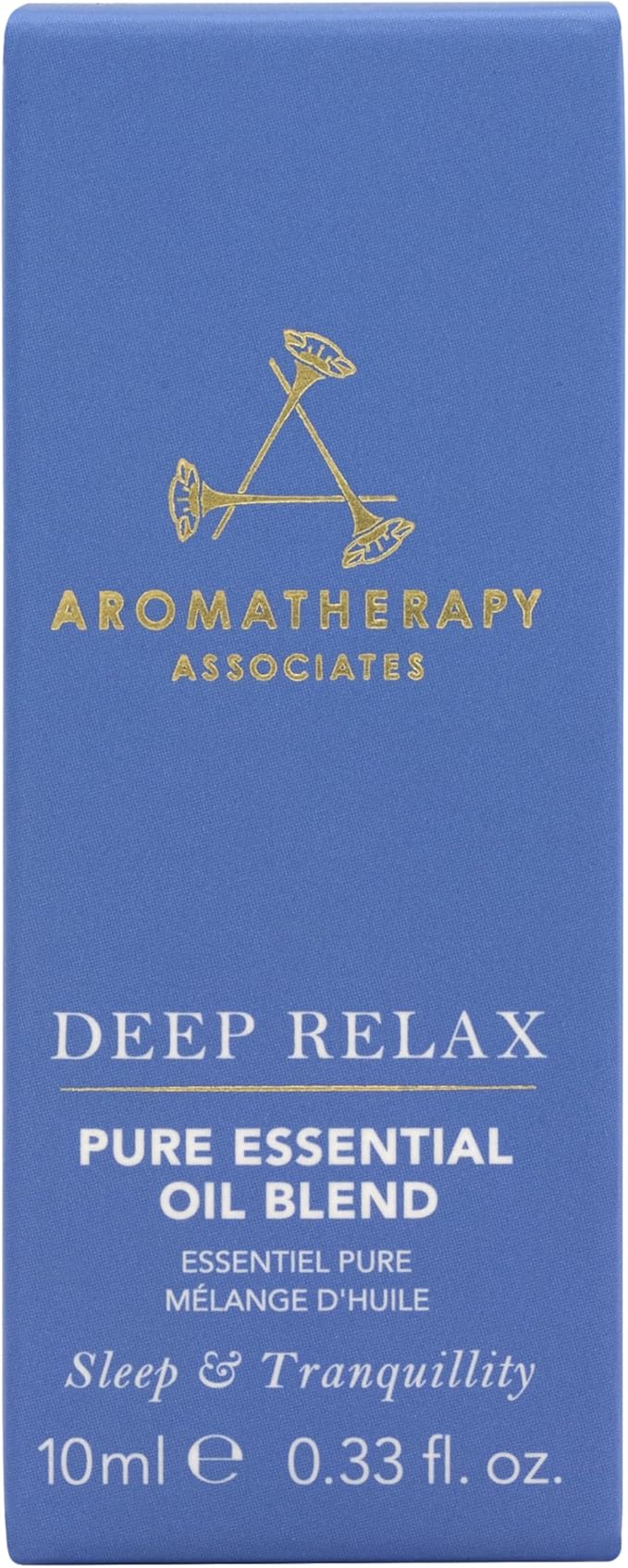 Aromatherapy Associates Deep Relax Pure Essential Oil Blend. Premium Undiluted Blend. Hand-Crafted with Vetivert, Chamomile and Sandalwood (0.33 fl oz)-Velvo Beauty