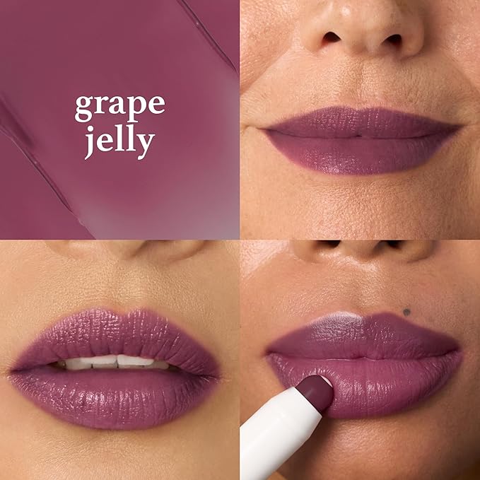 Julep It's Balm: Tinted Lip Balm + Buildable Lip Color - Grape Jelly- Natural Gloss Finish - Hydrating Vitamin E Core - Vegan-Velvo Beauty
