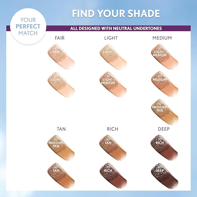 Covergirl Simply Ageless Skin Perfector Essence Foundation, 70 Rich, Tinted Skin Perfector, Skincare Makeup Hybrid, Sheer Tint, Radiant Finish, Skin-Like Finish, Vegan Formula, 1.0oz-Velvo Beauty