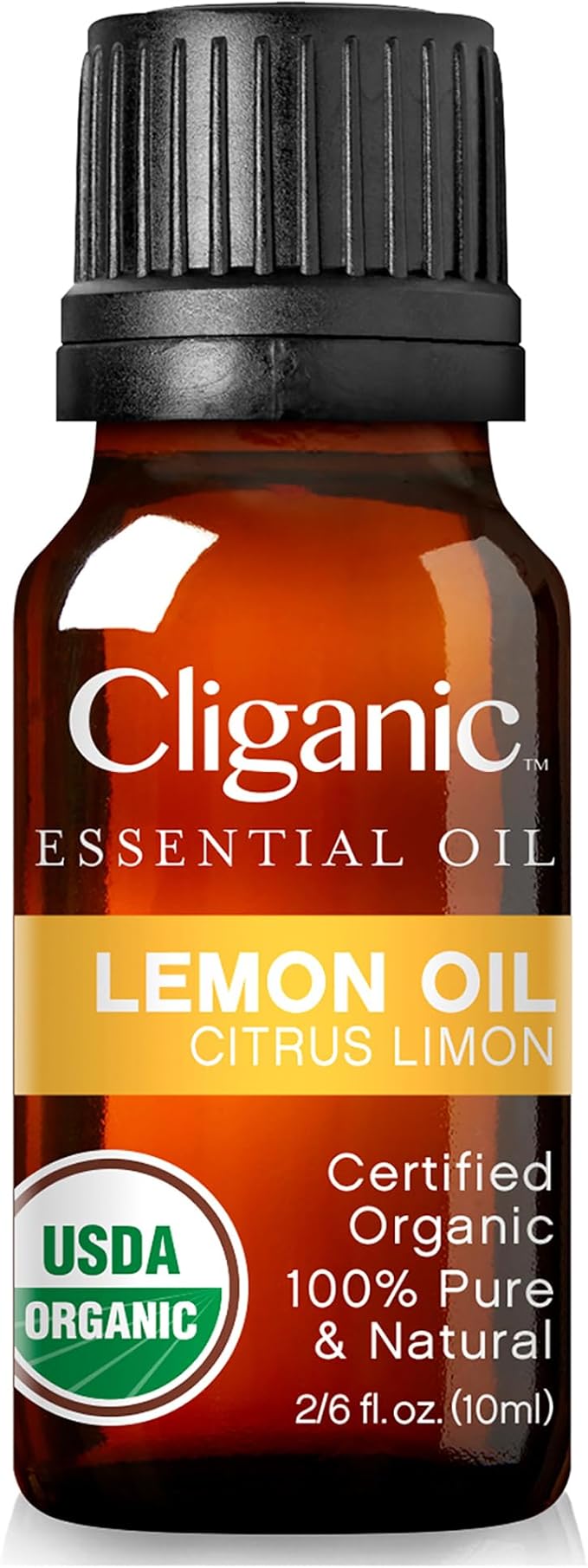 Cliganic USDA Organic Lemon Essential Oil, 100% Pure & Natural | Undiluted, for Aromatherapy, Household Cleaning | Non-GMO Verified (Packaging May Vary)-Velvo Beauty