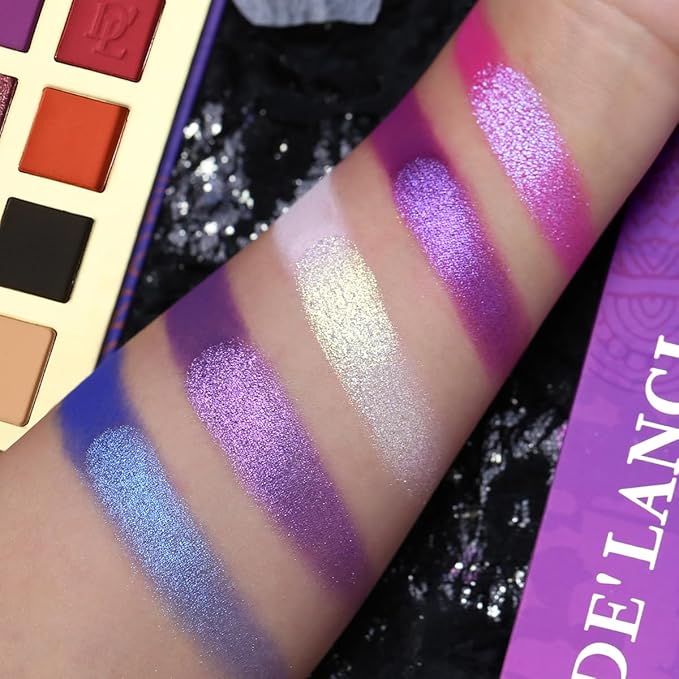 Large Eyeshadow Palette for Makeup Beginners, DE'LANCI Big Colorful All In One Makeup Palette for Stage Makeup, Blush Highlighter Contour Full Highly Pigmented Makeup Pallet Teen Holiday Gifts-Velvo Beauty