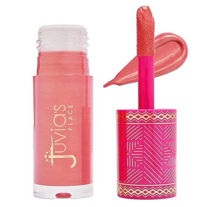 Juvia's Place Blushed Liquid BlushLighter Soft Tulip Glow - Liquid Blush for Cheeks with Luminous Glow, Long-Wearing, Buildable & Highly-Pigmented Makeup Blush, Easy to Blend Liquid Blush-Velvo Beauty