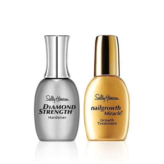 Sally Hansen Diamond Strength®, Nail Hardener, Nail Growth, Protective Layer, Clear Nail Polish-Velvo Beauty